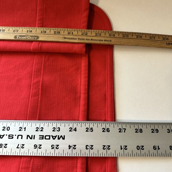 Womens Red Long Sleeve Top Shirt Blouse Large Banana Republic Boxy Career - Picture 6 of 8